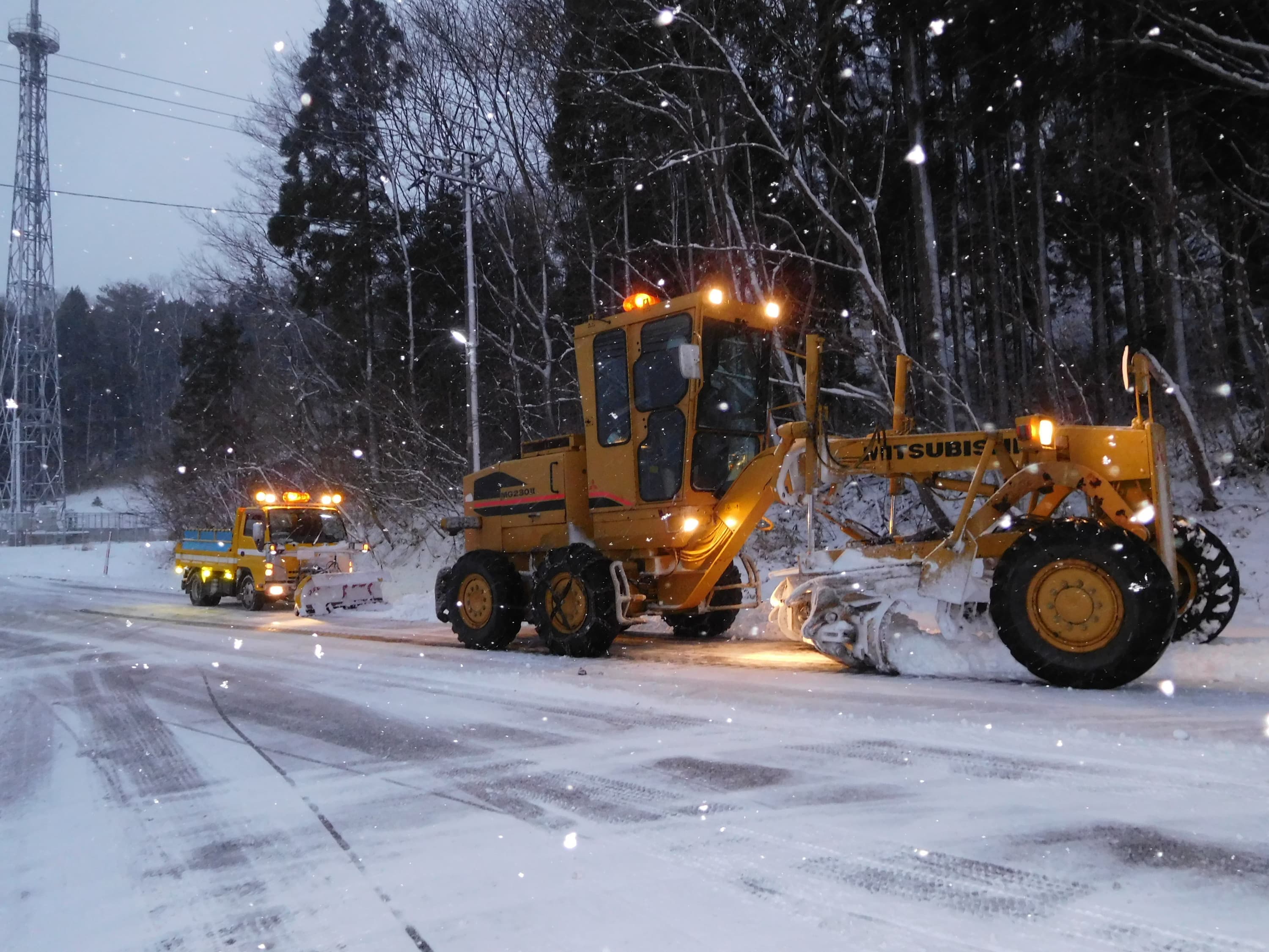 道路除雪作業・融雪業務作業