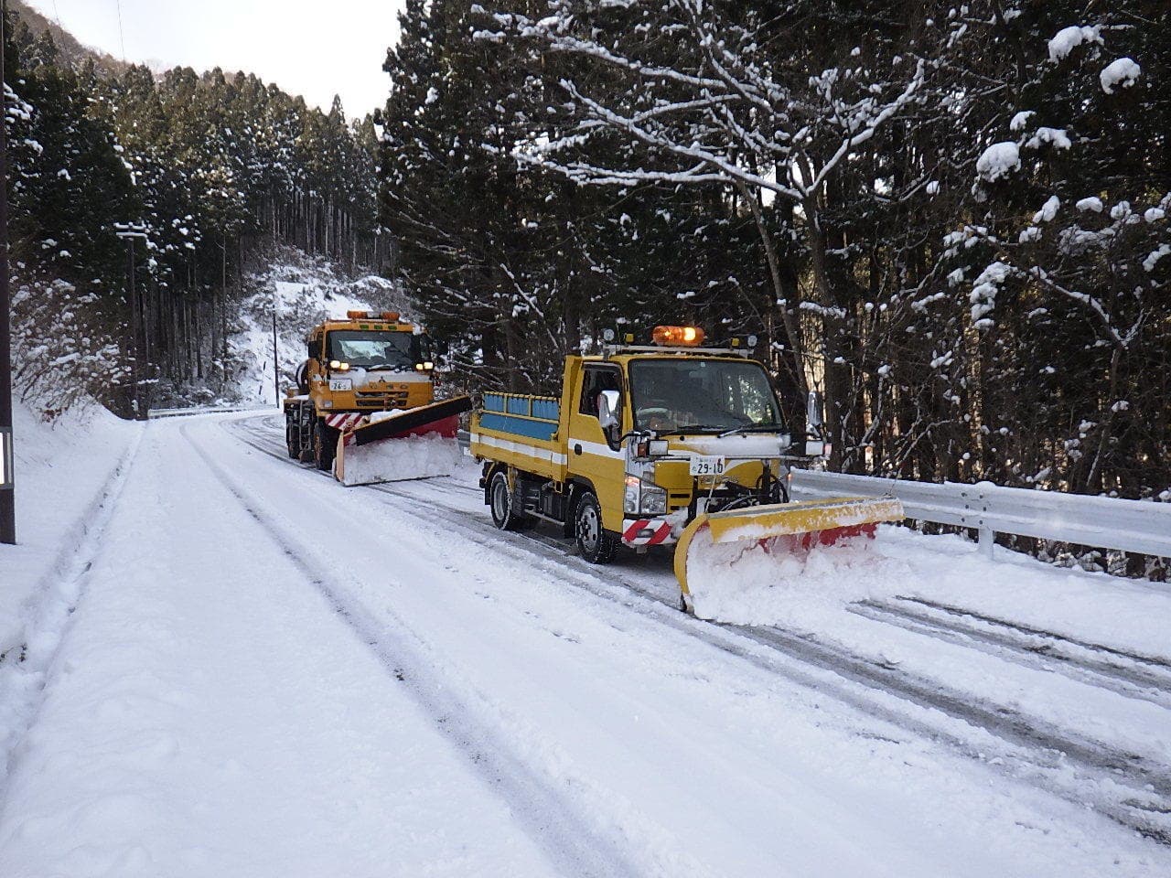道路除雪作業・融雪業務作業